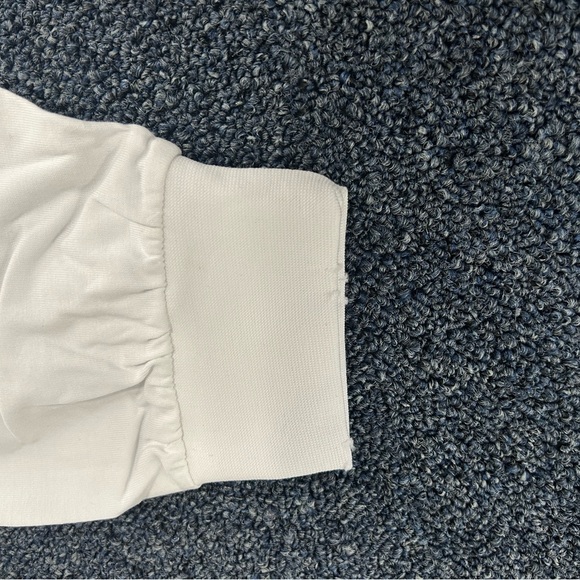 Balenciaga Oversized BB Logo Long Sleeve Shirt White/Black – Size L (Fits XXL) - Picture 6 of 15